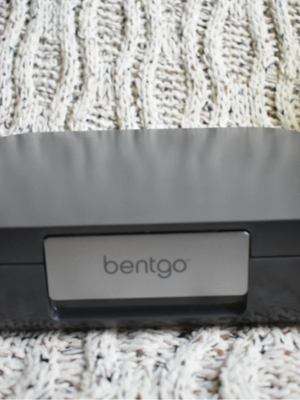 Gray Removable-Compartment Lunch Box Bento Organizer